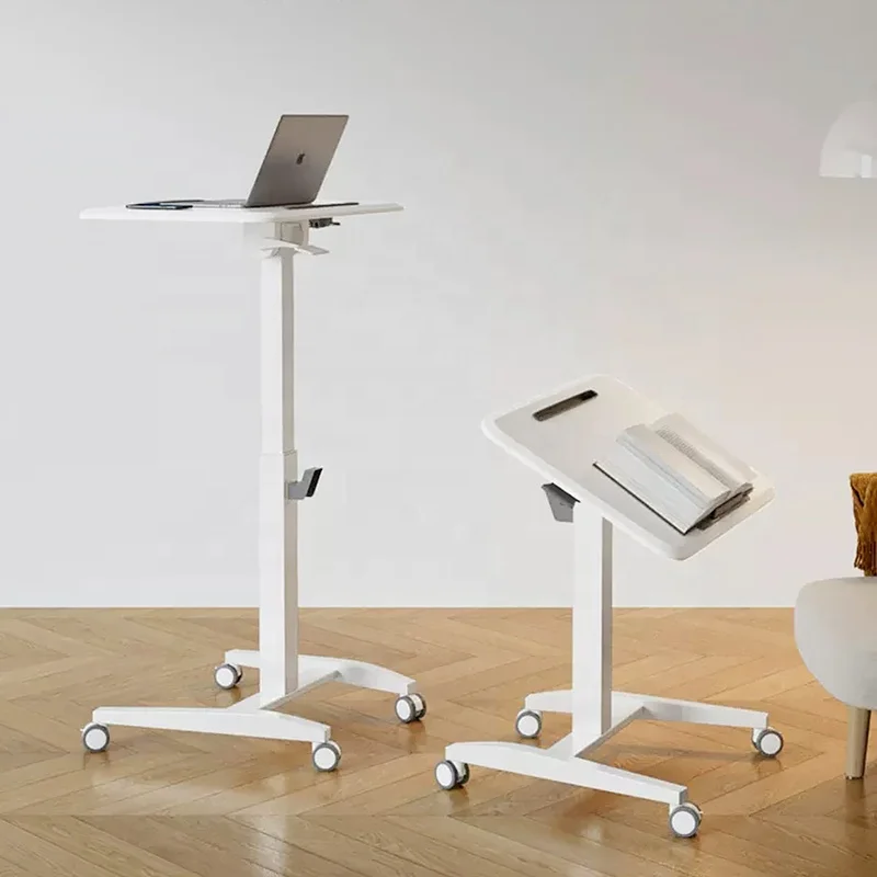 Home office furniture Correct Height For Standing Desk That Rises Up And Down Lift Tables