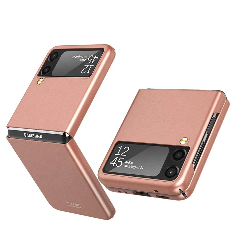 For SAMSUNG Galaxy Z Fold 3 flip 3 Designer Shock Proof Matte Luxury Mobile Phone Case Plain Cover