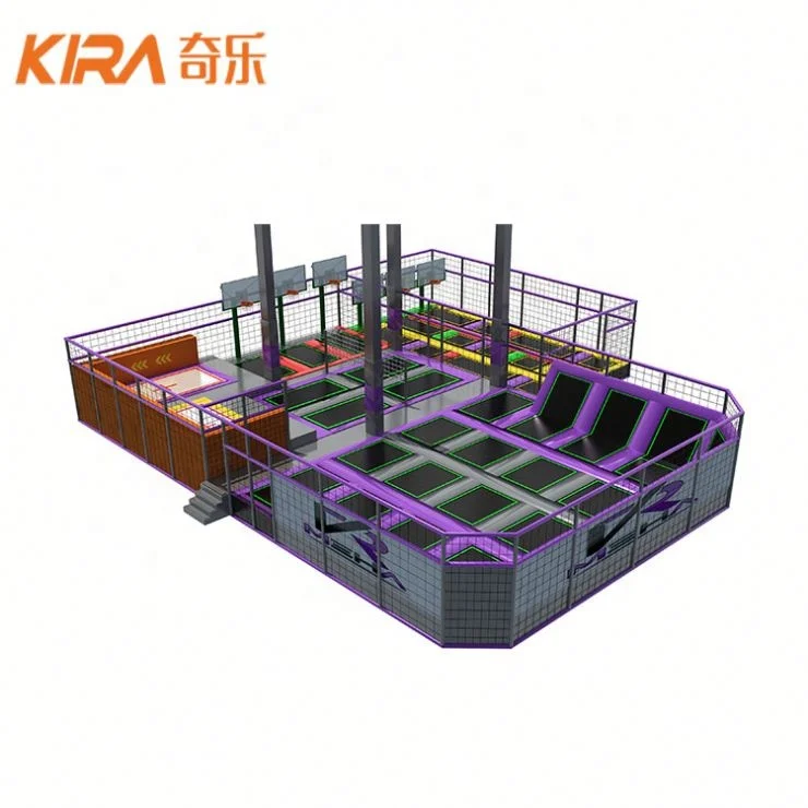 Cheap Price Kids Indoor Playground Free Jump Trampoline Park Equipment