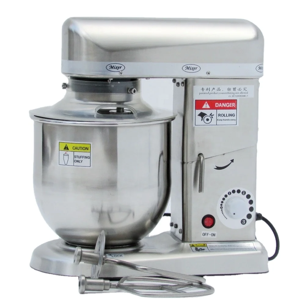 Commercial Bakery Heavy Duty Planetary Kitchen Dough Mixer Machine 10L Industrial Food Mixer Machine