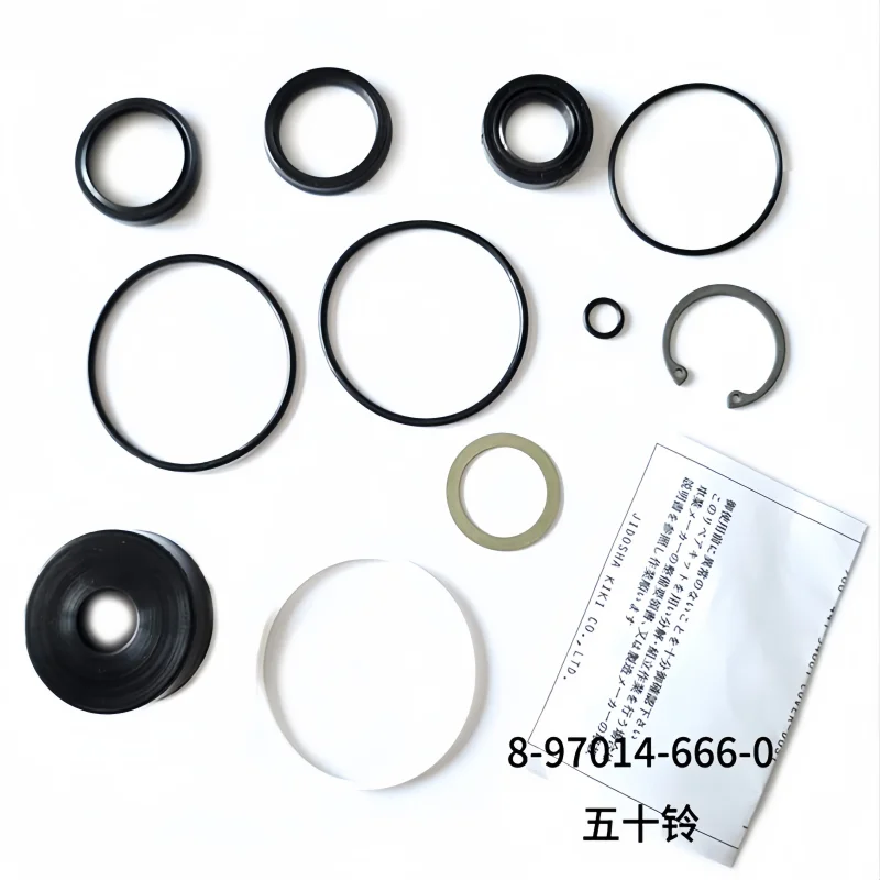 OE number 8-97014-666-0 Power steering gear automobile oil pump seal repair kit for ISUZU car NKR66 1997-2002PICK-UP 2.5/2.8