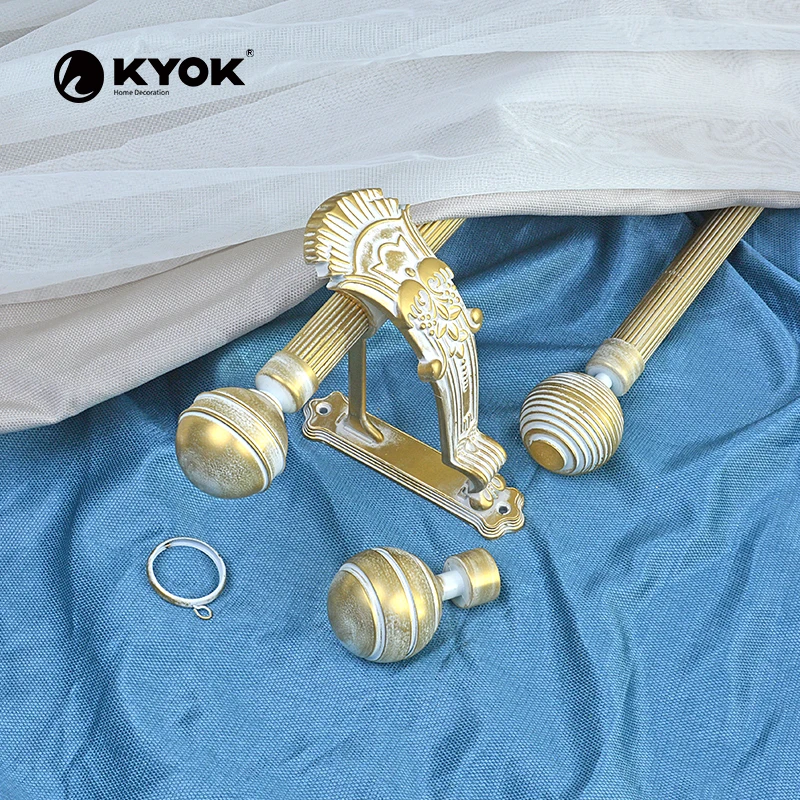 Дешевый набор декоративных карнизов KYOK Draperi карниз для занавесок
