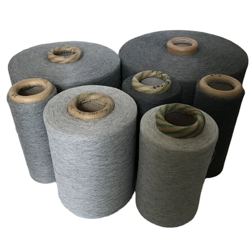 High Quality Blended Knitting Yarn Low-Priced Sock Yarn from Textile Factory Recycled Cotton & Polyester Dyed Pattern