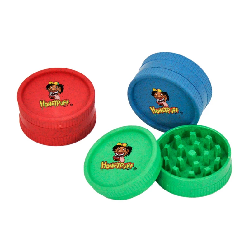 
Custom Smoking Accessories Plant Fibres Tobacco Grinders Herbs 40mm Biodegradable Grinder 