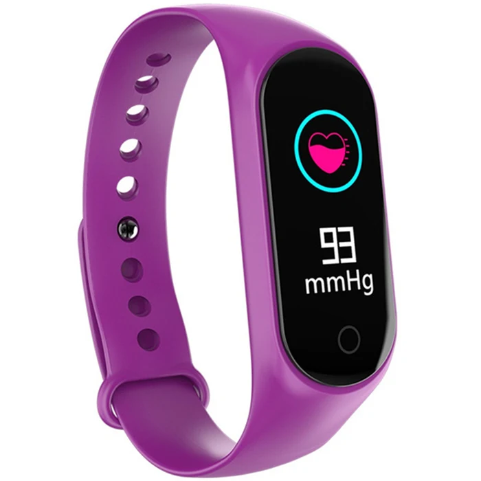 Заводская поставка, дешевые женские и мужские силиконовые смарт-часы mi band M4