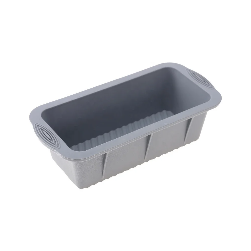 Hot Sale Wholesale Silicone Baking Cake Molds Rectangular Silicone Bread Pan Toast Bread Mold Cake Tray Mould Cake Tools
