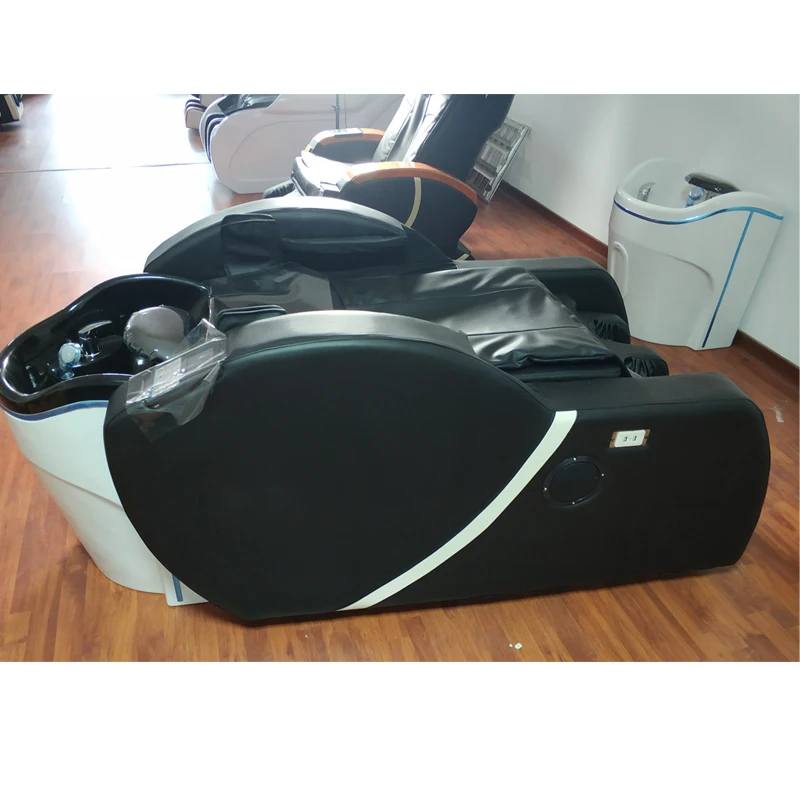shampoo bed with water circulation and steamer/8 headspa shampoo bed/air washing chair shampoo bed shampoo