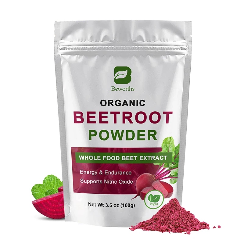 Фабрика Beworths, 100 г, водорастворимый красный свекольный порошок, порошок корня свеклы
