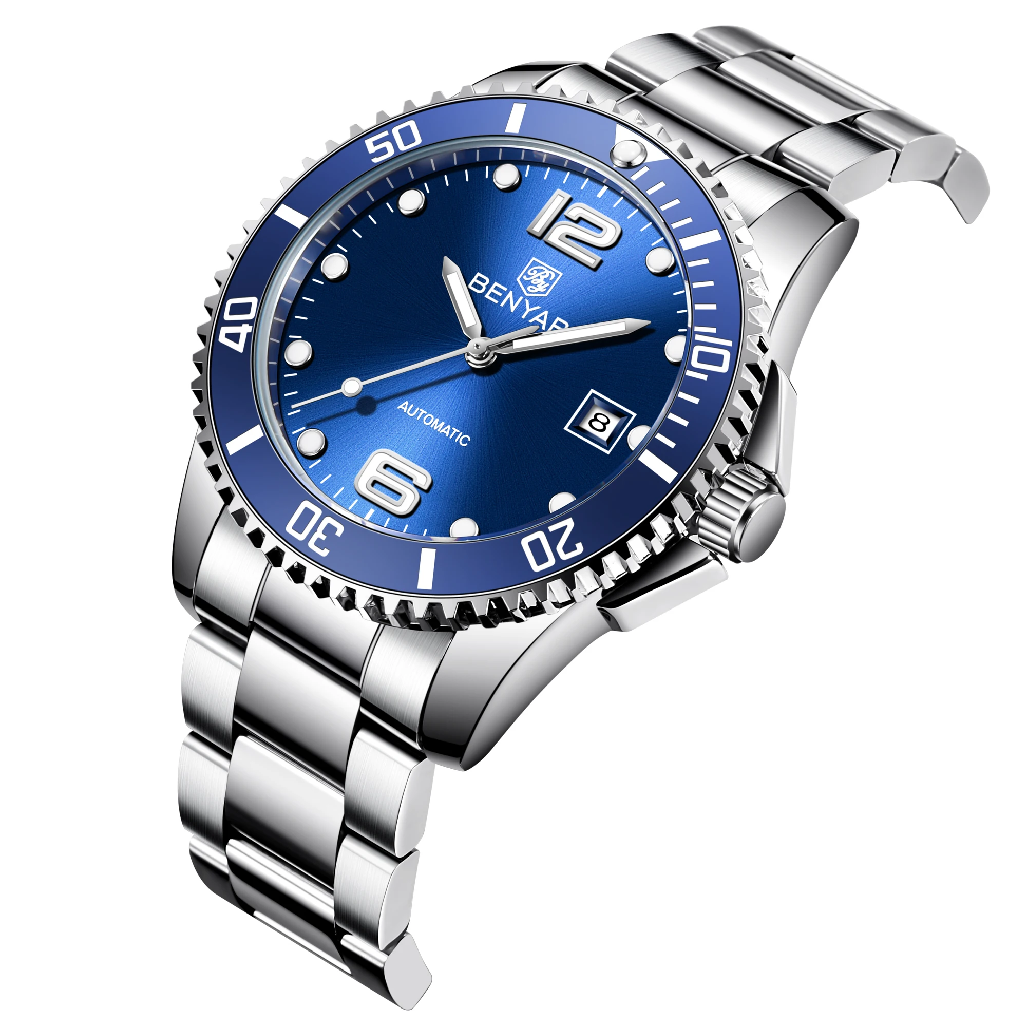 
Original BENYAR Mechanical Watches 5152 Luxury Men Wrist Automatic Watch Reloj Hombre Montre Homme 