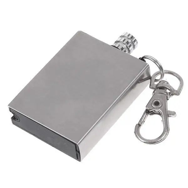 Hot Sales Portable Thousands of times Matches Key Chain Outdoor Survival Tool Flint Fire Permanent Match Keychain
