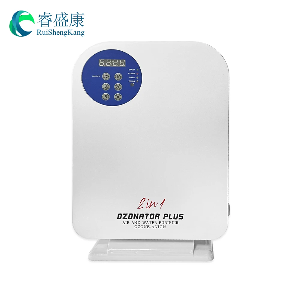 Desktop/wall-mounted sterilization ozone negative ion disinfection machine 400mg/h home ozone generator for air and water