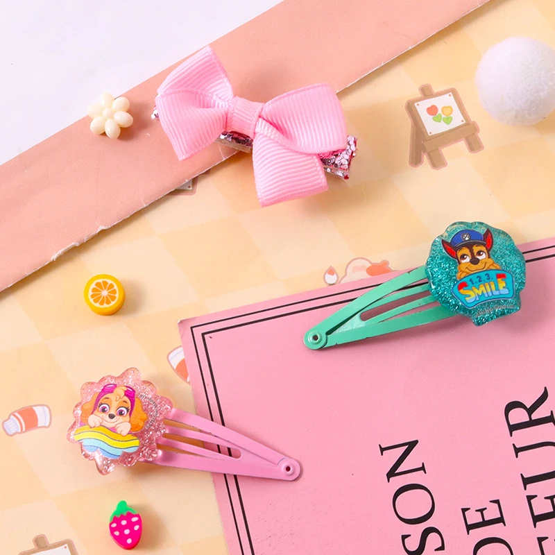 Summer European Girl Custom Girl Butterfly Hair Clip Accessories Kids Bow Hairpin Set