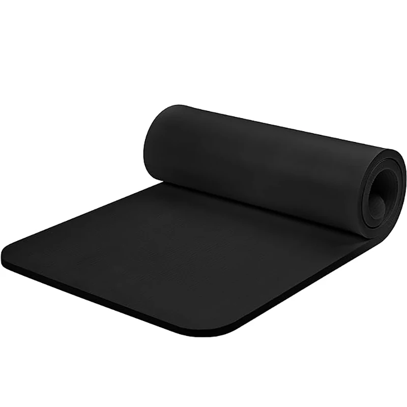 Amyup nbr yoga mat 15mm thick yoga fitness nylon foam mat
