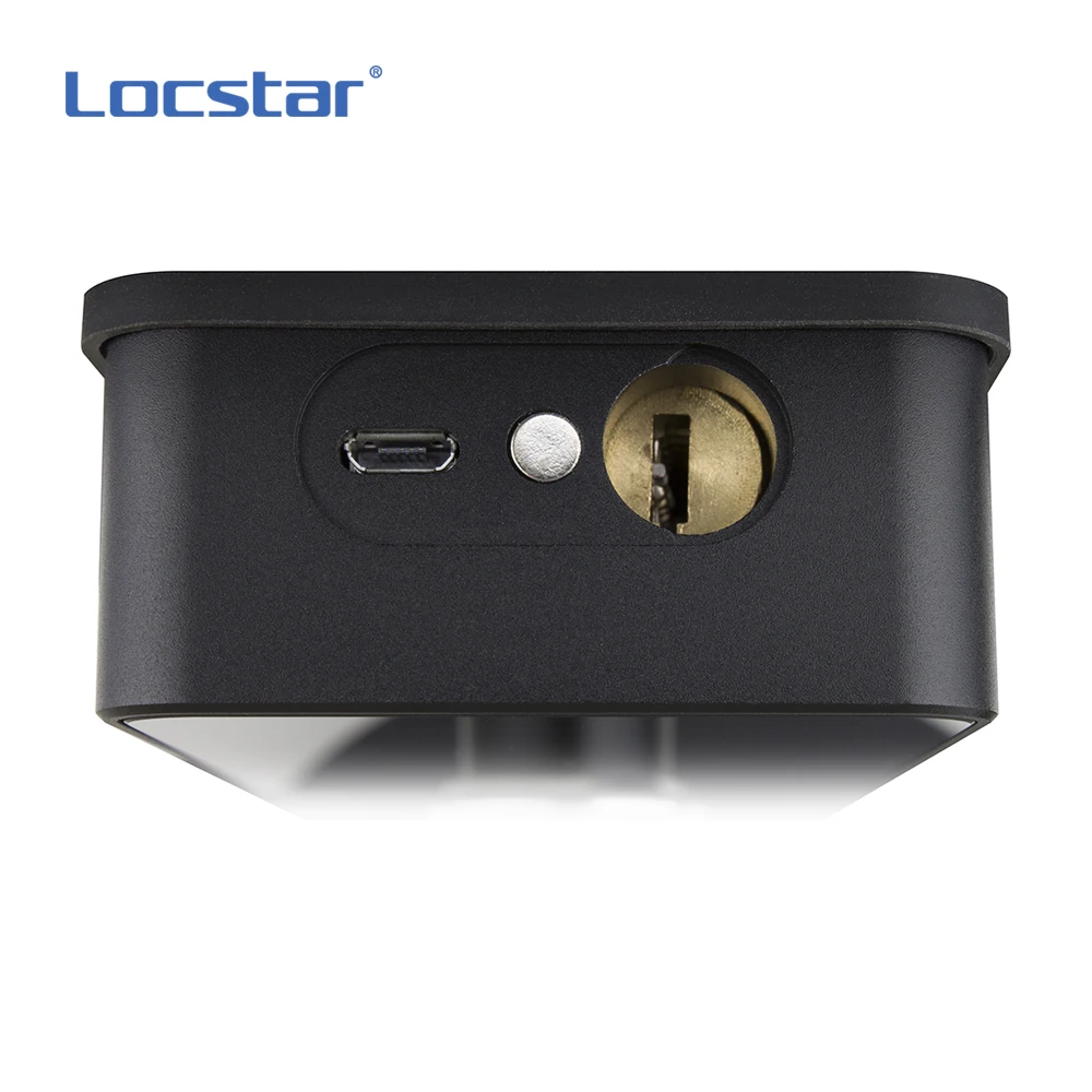 Locstar Fingerprint Tuya Password Bedroom Security Gate Locks Ttlock Biometric Mortise Key Smart Electric Deadbolt Door Lock