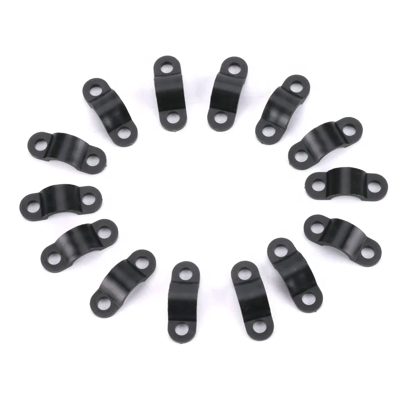 2000PCS cable clamp plastic 6mm bridge type strain relief cable holder clips electric wire clips