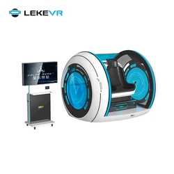 LEKE Double Seat VR Cinema 9D Virtual Reality Simulator 9D VR Chair For Franchise Business