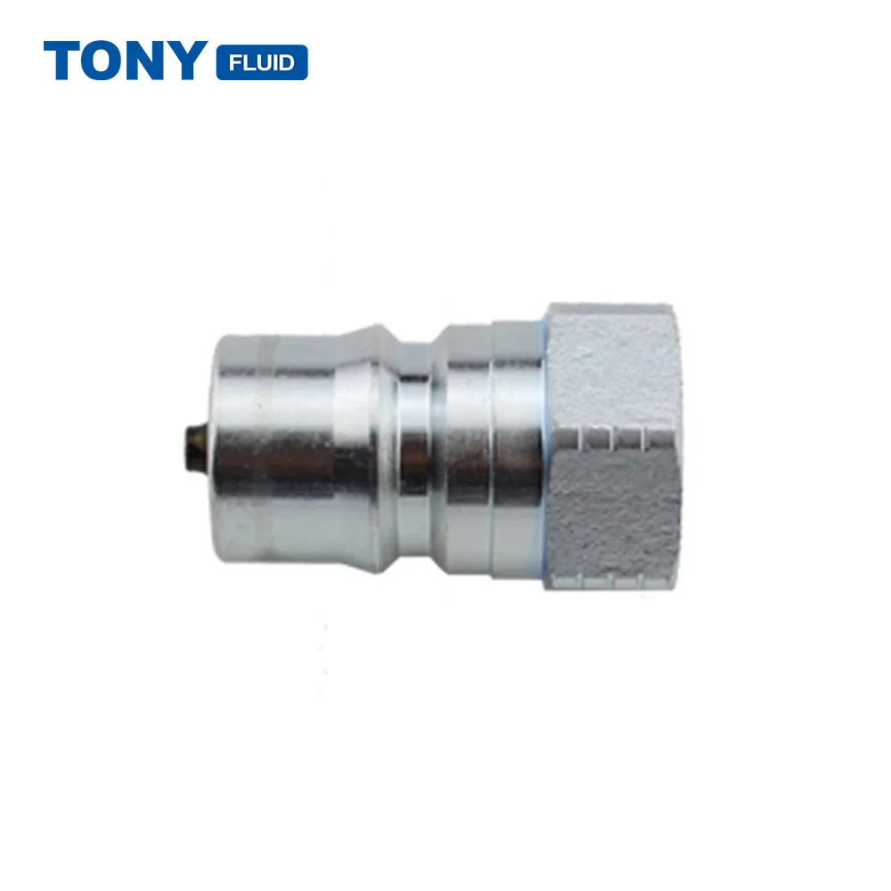 High Pressure 5000 Psi Carbon Steel Air Quick Connect Coupler Hydraulic Quick Coupling Fitting