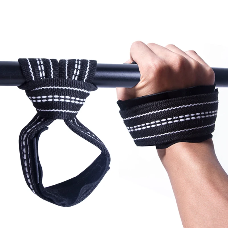 big loop protection exercise strap for Horizontal bar fitness lifting straps auxiliary belt Wristband