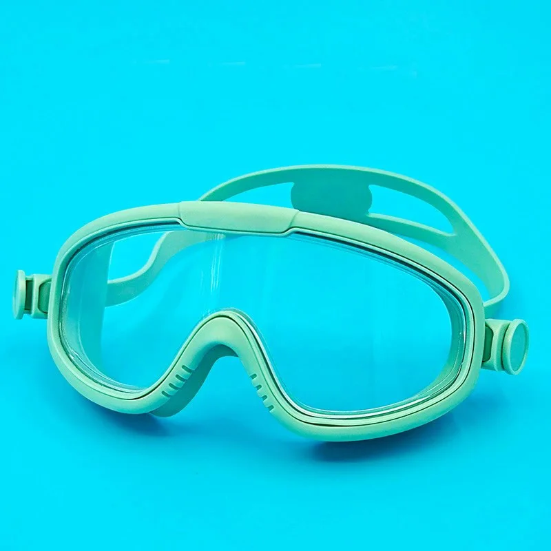 Full-Frame Anti-Fog Swimming Goggles for Kids Wide View Comfortable Design Child-Friendly Swim Goggles