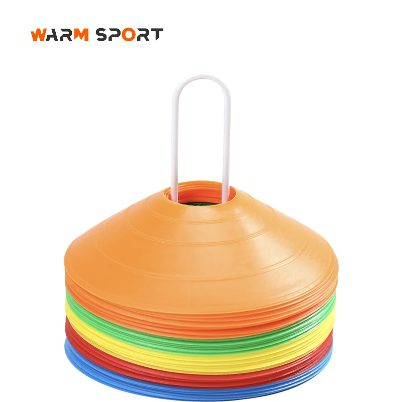 Hot Selling Custom Color Football Soccer Training Equipment PE Sports Marker Cones and Disc Cones