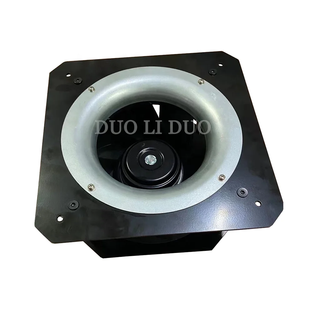 133mm -400mm EC motor fan High pressure 30W-385W high cfm EC backward curved centrifugal impeller radial blower fan