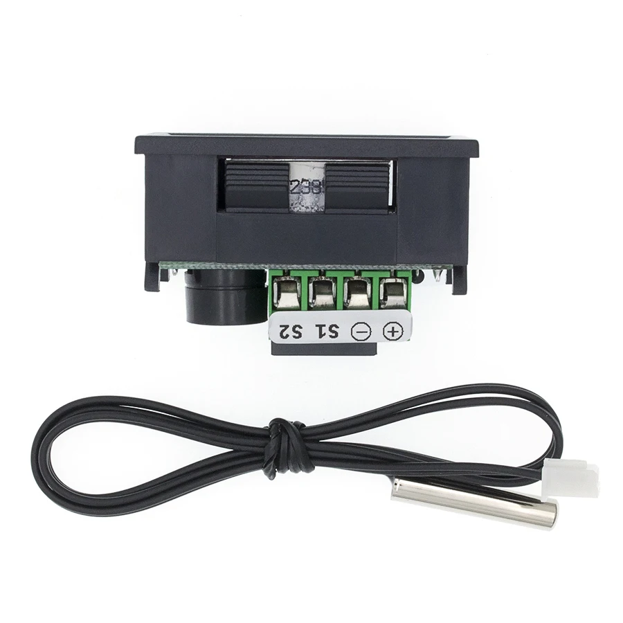 W1209WK LED Digital Thermostat Temperature Control with NTC Sensor W1209 DC12V AC 110V 220V