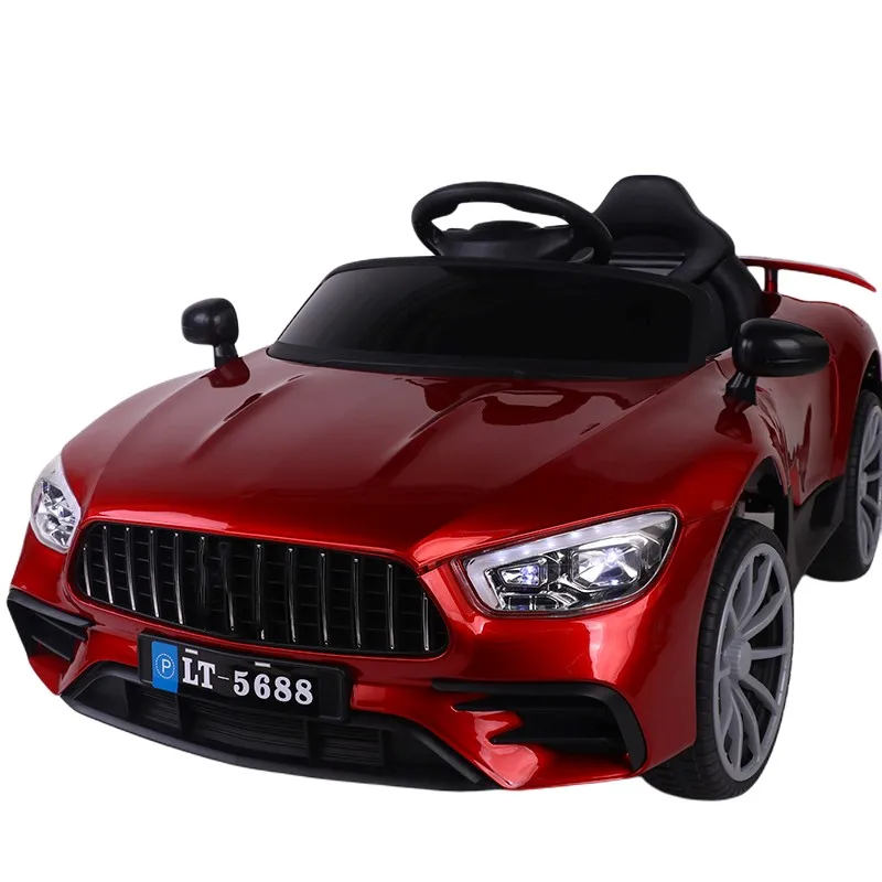 -Детские-детские игрушки розового цвета, Детская электрическая машинка с большим аккумулятором