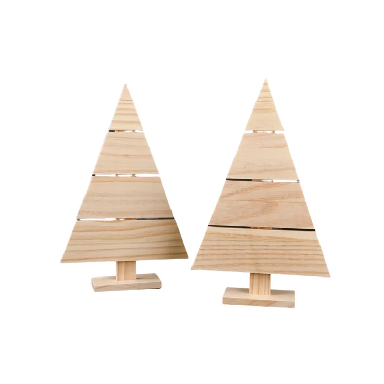 Home Decoration Standing Pallet Xmas Tree Hot Sale Wooden Christmas Wood Tree