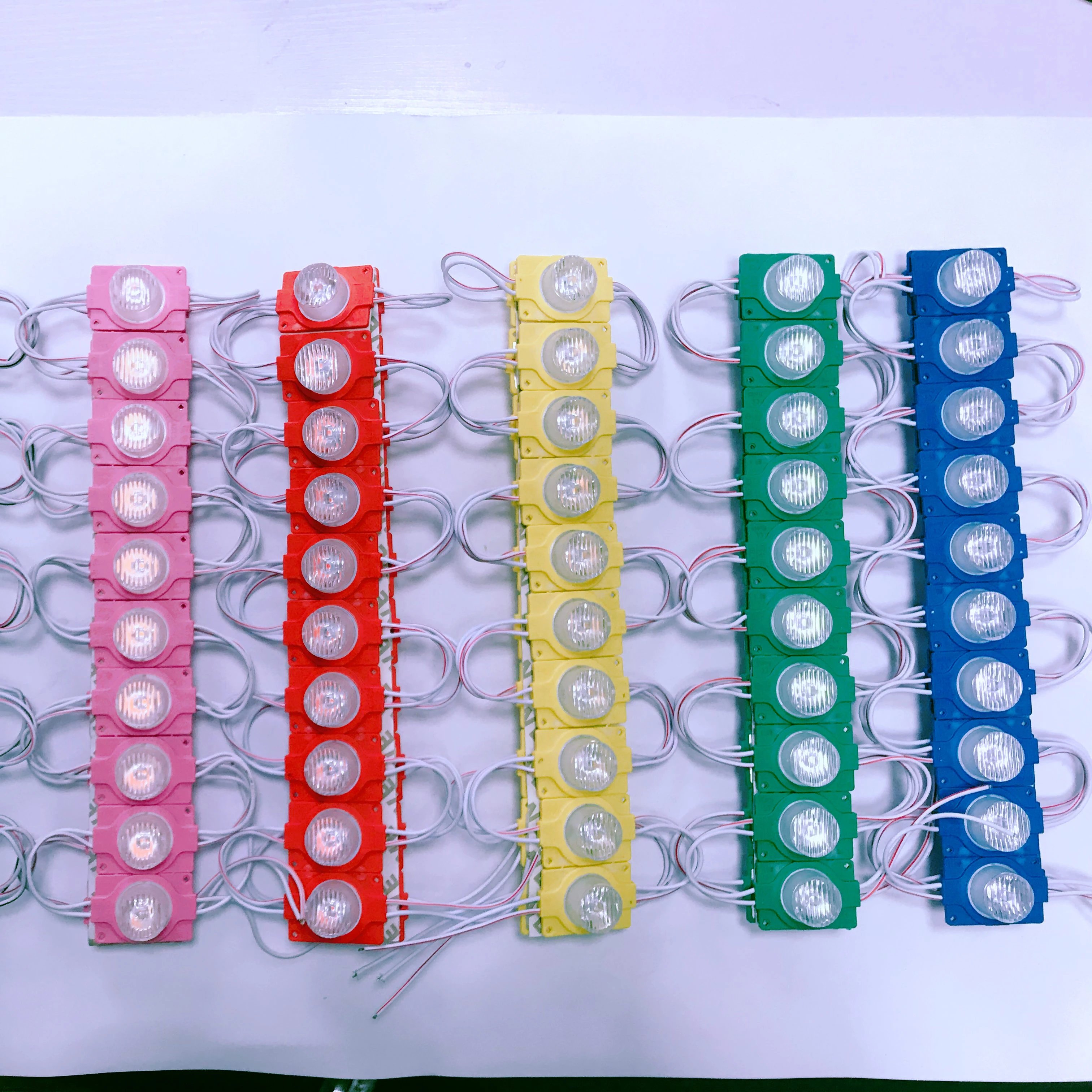 DC 12V   led module 0.5W  waterproof injection 2835  57301led module white red green blue yellow led module light