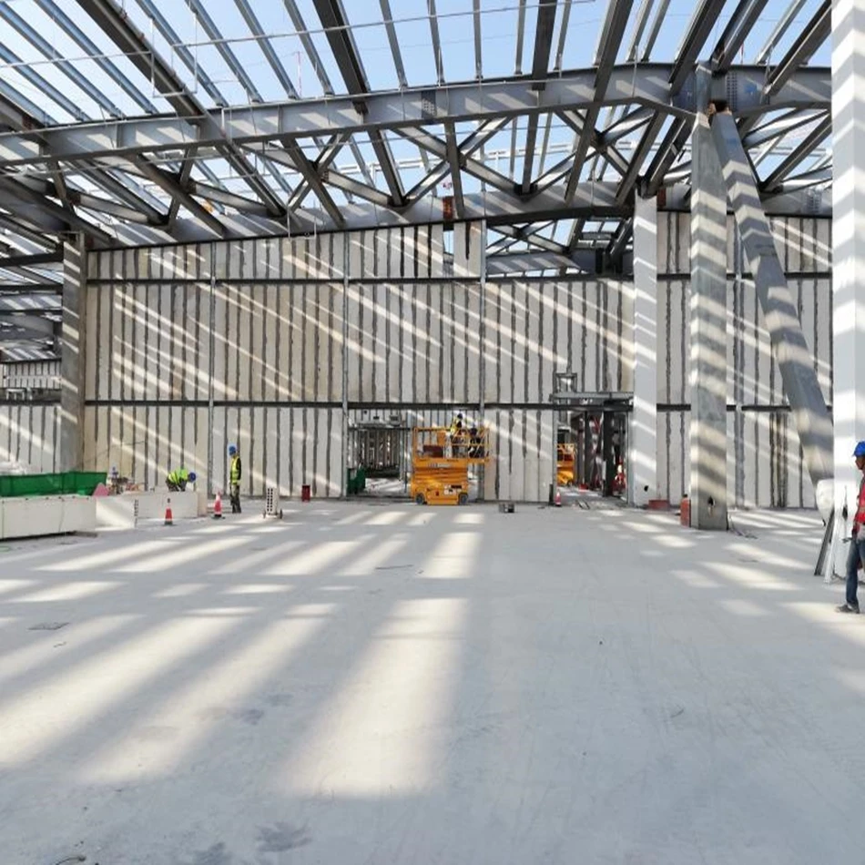 MgO  Thermal Insulation Materials and Hollow core core  wall panel lightweight Waterproof Customized color