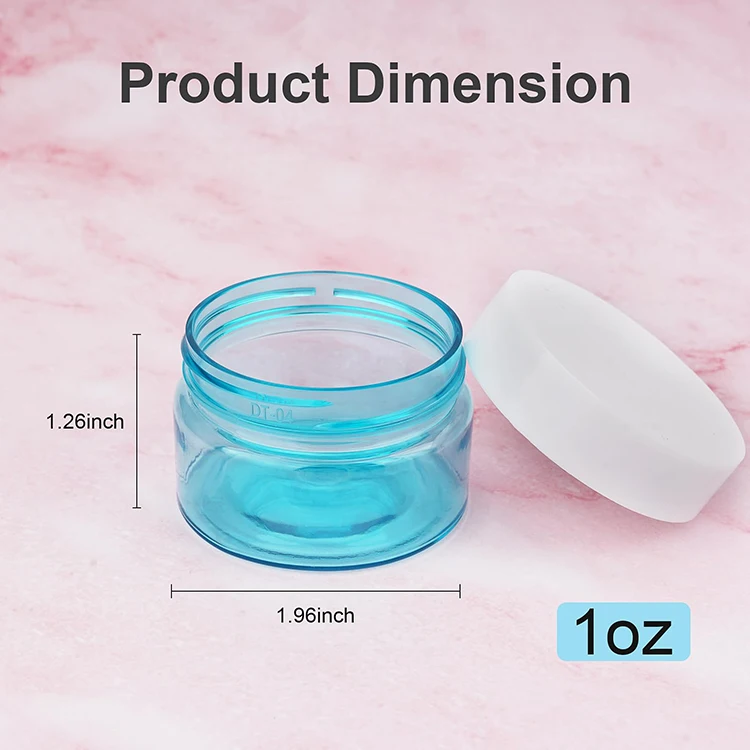 Transparent Official Shaped Gift Plastic Packaging Disposable Cosmetics Creams Box Plastic Box Creams
