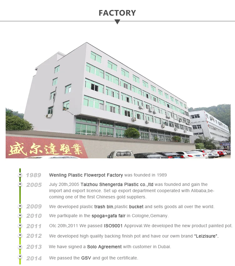 Wholesale Garden Suppliers Plastic Luxury Tall Self Watering Plant  Vase Wire Drawing Flower Pot & Planters For Home Decor