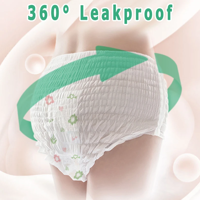 High Quality Menstrual Pants Free Sample Ultra-thin Disposable Period Pants Overnight Women Pants