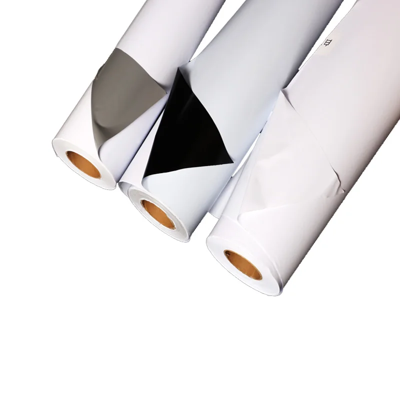 Aoli Glossy Matte black glue PVC Self Adhesive Waterproof Vinyl Film Self Adhesive Vinyl