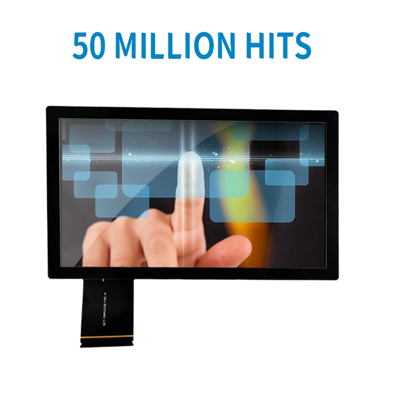 Custom Made 10.1inch Waterproof Usb Capacitive Touch Screen For Canon 5550i Copying Machine