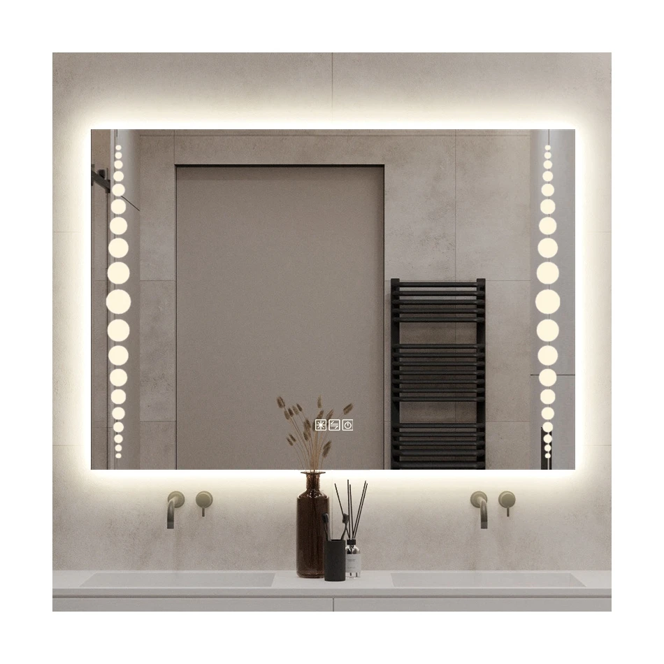 
Wholesale Customized Good Quality Led Mirror Bathroom Smart With Lights Hotel 