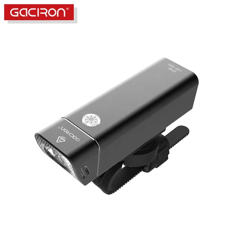 Велосипедный фонарик Gaciron V9F 600 люмен велосипедный фонарь 18650 сменный алюминиевый с батареей