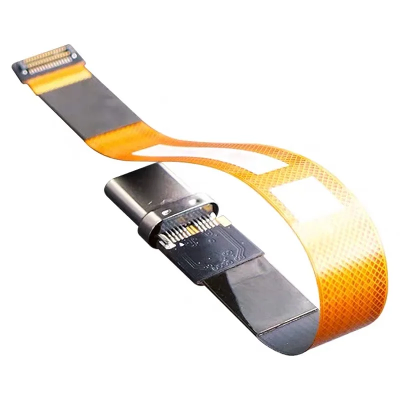  Быстрое производство индивидуальный дизайн гибкий fpc-кабель 5-50 pin прозрачный и бесцветный Полиимид PEEK или PET