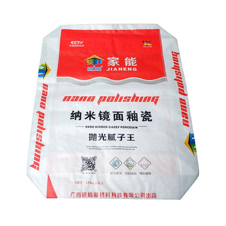 Eco Friendly Polypropylene Cement Bag 25Kg 50Kg Empty PP Woven Sack