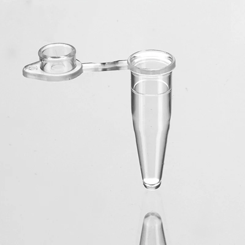 0.2ml 0.5ml 1.5ml 2ml 5ml 7ml Flat Lid Thin Wall PCR Single Tube PCR tube
