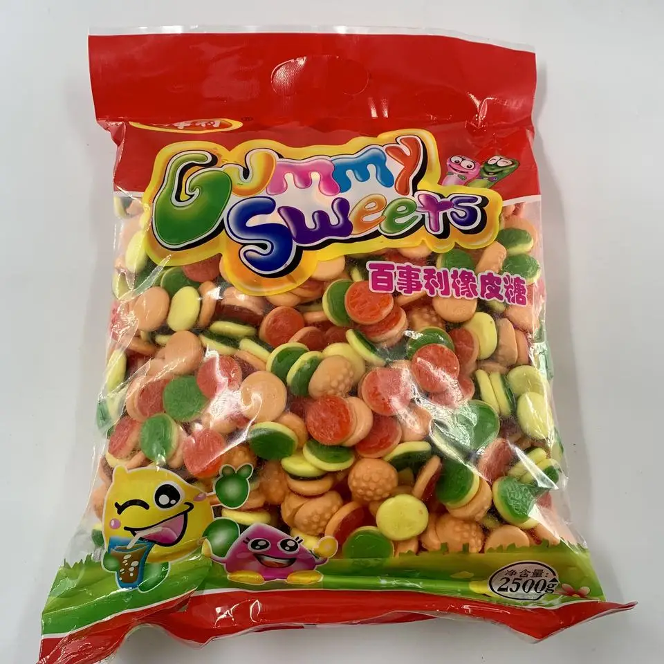 Chinese Custom Wholesale Halal Bulk Snacks Jelly Gummy Sweets and Candies