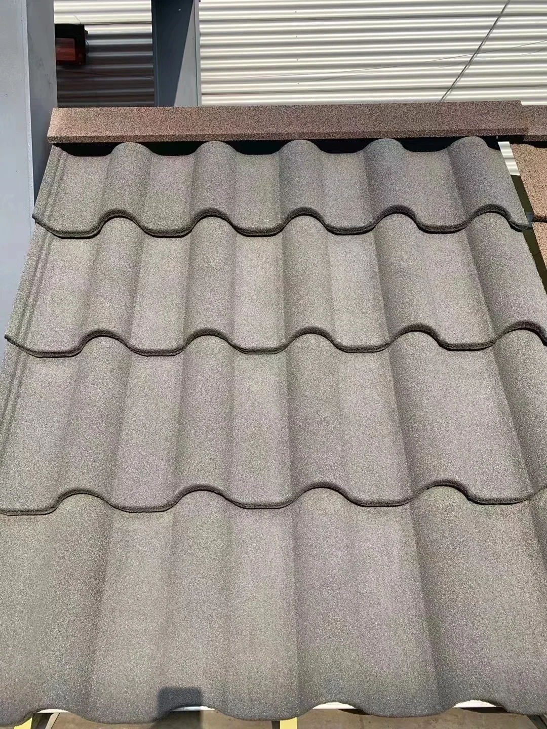 Roman Stone Coated Steel Roofing Tile Colorful Metal Roof Sheet with Durable Stone Coating