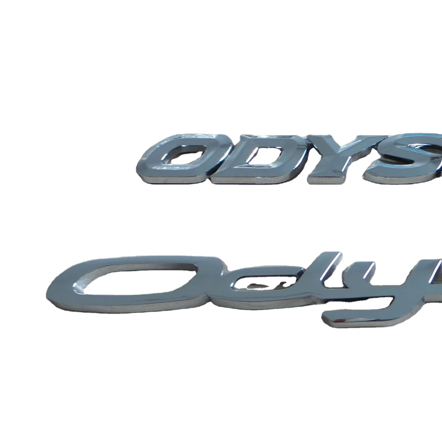 General Auto Parts Chrome Silver Motor Accessories Car Letter Badge Emblem