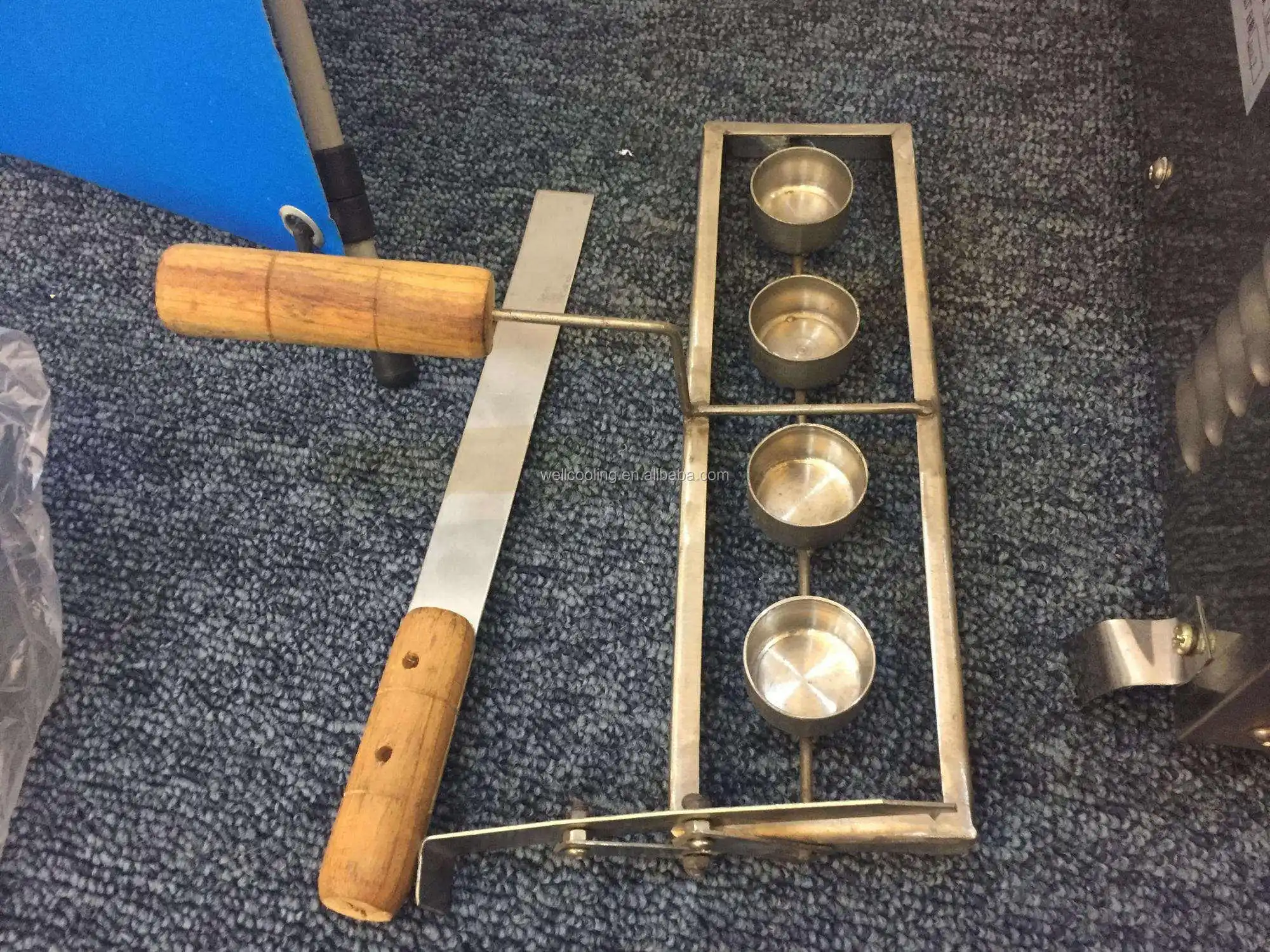 Stainless Steel Ice Cream Tray Cone Egg Rolls Machine Ice Cream Egg Tray Make Machine