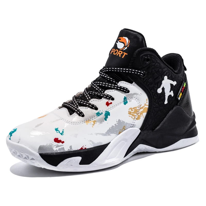 Men Basketball Shoes 2021 Unisex Street Basketball Culture Sports Shoes High Quality Sneakers Shoes for Women manufacturer