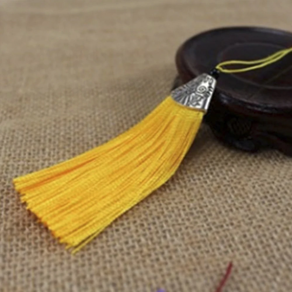 With Factory Wholesale Price Fashion Appliques Lace raffia tassel