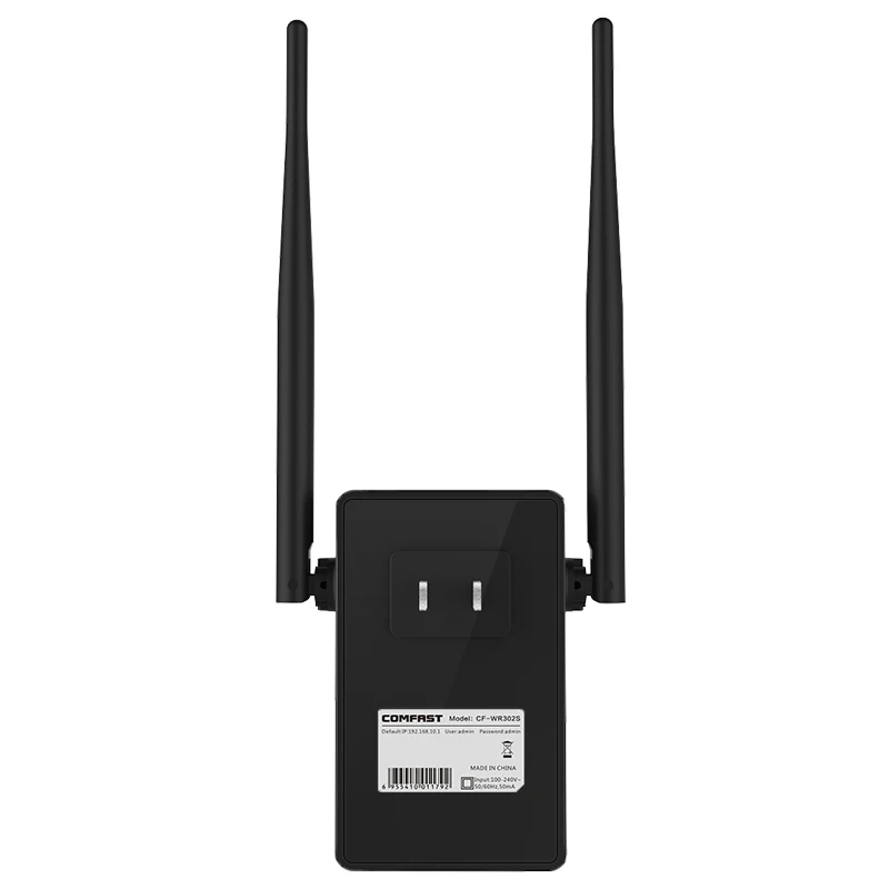  Comfast 2 4 ГГц N300 wifi расширитель диапазона 300 Мбит/с ретранслятор