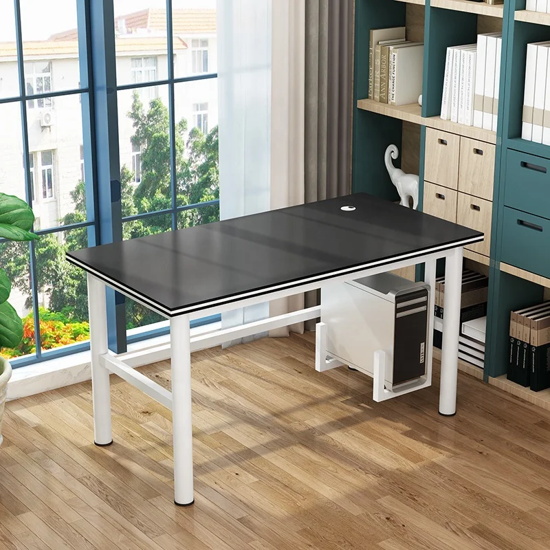  Bedroom study computer desk with host hanging shelf modern style