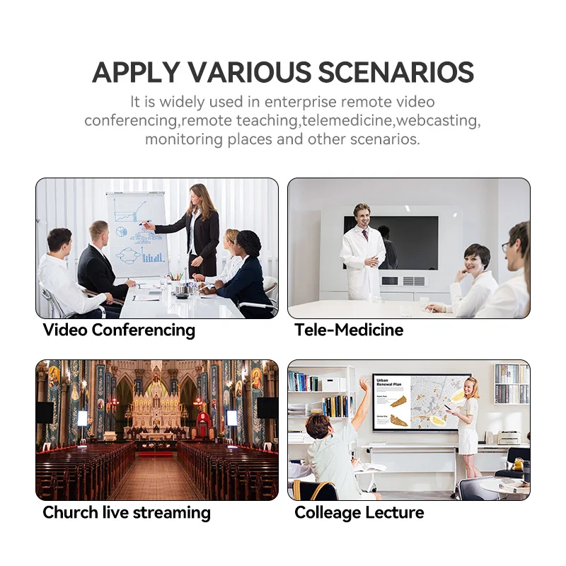 PTZ Camera 30X- Camera 3G-SDI LAN POE 4K/30FPS Broadcast Live Streaming  Camera for Church Supports vMix OBS