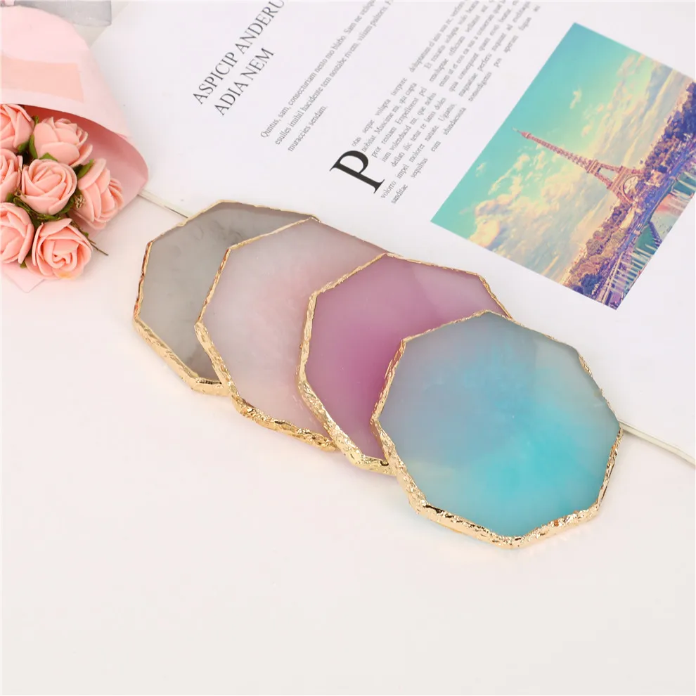 Nail Art Palette Natural Resin Varnish Shelf Board Manicure Holder Color Display Pallet Nail Art Gel Polish